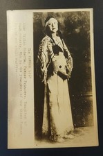 Vintage Pawnee Lily Real Photo Postcard Unused 1940s RPPC Miss Vivian Roberts