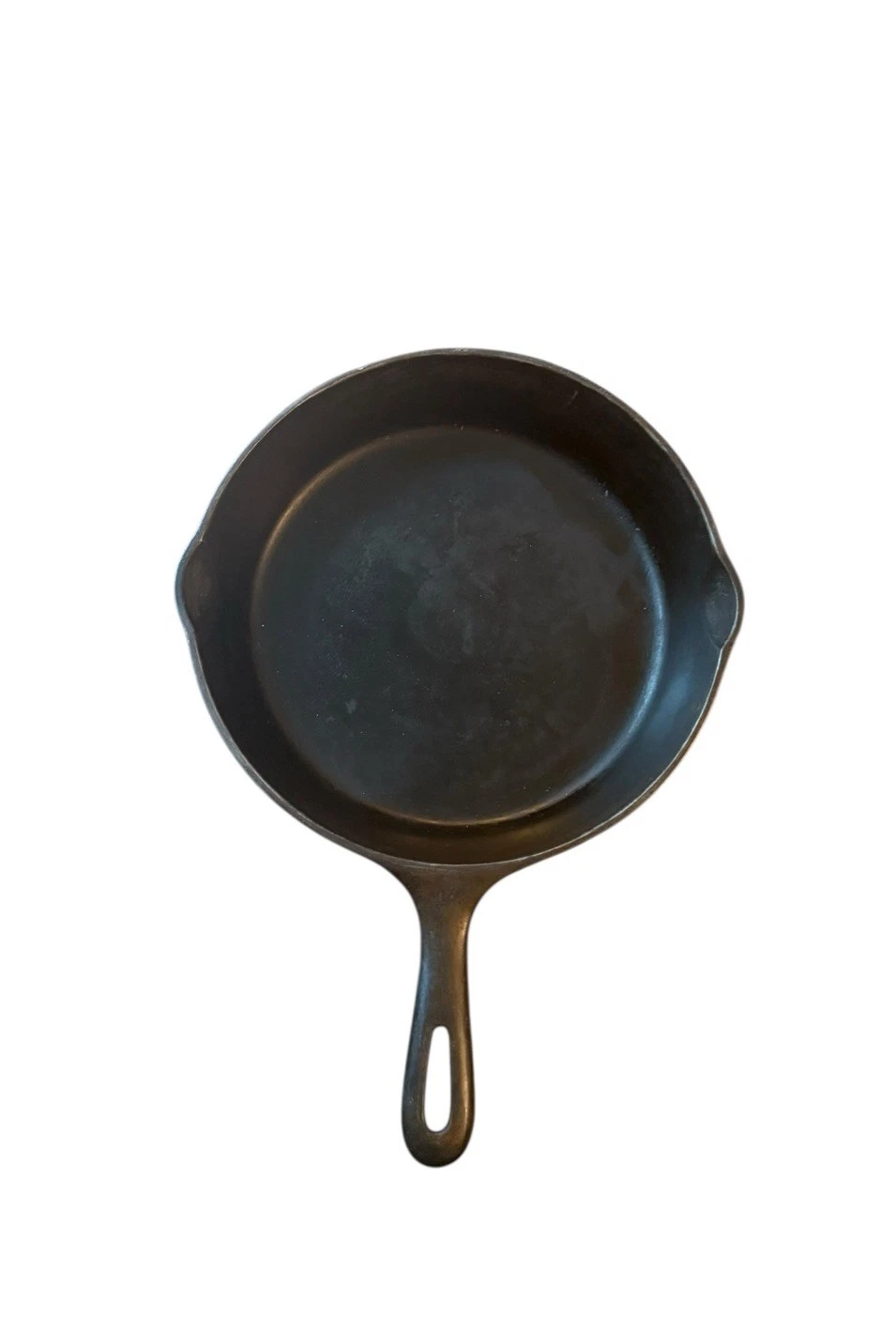 Vintage Unmarked Wagner Ware #8 10 Inch Cast Iron Skillet Not Restored USA