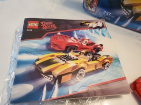 lego used RARE set 8159  Speed Racer 8159 Racer X & Taejo Togokhan