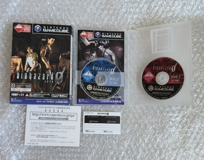 BIOHAZARD 0, 1 & 4 Lot of 3 GC Resident Evil Game Set NINTENDO