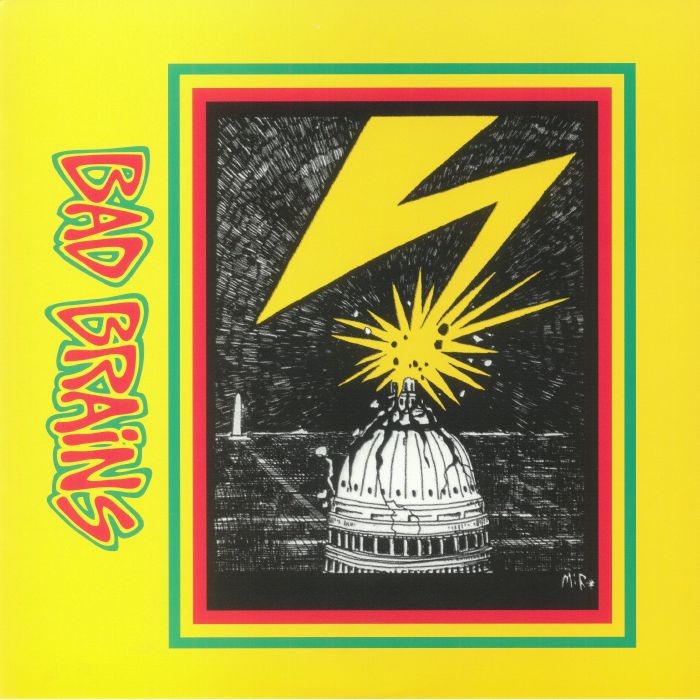 BAD BRAINS - Bad Brains (remastered) - TRANSPARENT RED VINYL LP