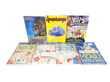 Childrens Book Bundle 7 Paperbacks Horrible Science Goosebumps Super Diaper Baby