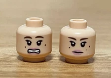 Lego Star Wars GCC Padme Amidala Head Part Custom Pad Printed SAME DAY SHIPPING