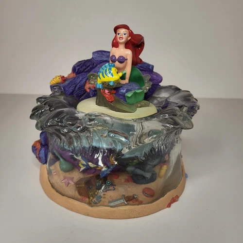Disney Little Mermaid Ariel And Friends Water Scene No Globe 