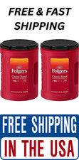 2 pack - Folgers Classic Medium Roast Ground Coffee (43.5 oz.) - FREE Shipping 10.30 per pound