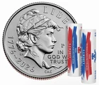Semiquincentennial Dime 2026 Rolls and Bags-Emerging Liberty 2-Roll Set PRESALE