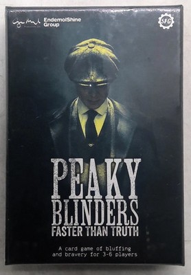 Peaky Blinders: Faster Than Truth 3 6 Players CARD GAME 2021 BRAND NEW & SEALED