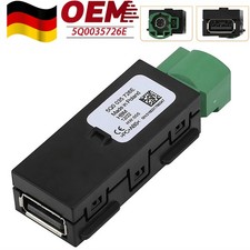 MIB2 USB Carplay Media Switch Installieren Stecker 5Q0035726E für VW Golf 7 7.5