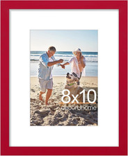 8X10 Picture Frame, Display Pictures 5X7 with Mat or 8X10 without Mat, Wall  Ta