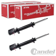 2X KYB EXCEL-G GASDRUCK STOßDÄMPFER VORNE PASSEND FÜR RENAULT SCÉNIC