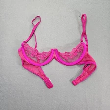 Iefiel Hot Pink Demi Bra Smal