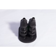 Omix-ada 18606.06 Replacement Twin Stick Shifter Boot Rubber Black