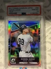 New Listing2017 DONRUSS OPTIC BASEBALL AARON JUDGE HOLO RC #38 YANKEES MVP PSA 10