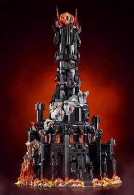 10333 The Lord of the Rings: Barad-Dur 5471PCS Complete Building Bricks Toy Set