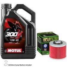 YD250 3UN Oil and Filter Kit Motul 300v 10w40 4L Yamaha YD 250 1990