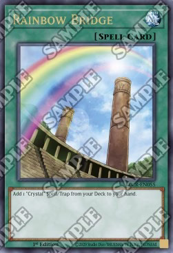 YuGiOh Rainbow Bridge BLCR-EN055 Ultra Rare Englisch Neu 1st