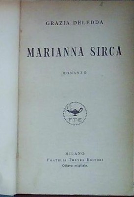 Deledda MARIANNA SIRCA treves
