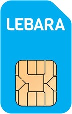 Lebara mobile Pay As You Go Triple Cut Sim Low Cost International Calls, SMS & 
