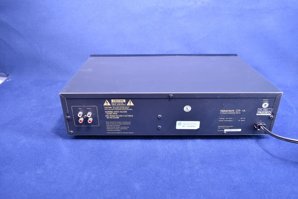 Nakamichi CR-1A Cassette Deck- Serviced - Image 2 of 3