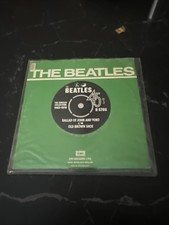 BEATLES  BALLAD OF JOHN AND YOKO -OLD BROWN SHOE -REISSUE -VINYL 7" -VG+/VG+