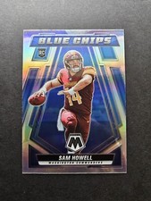 2022 Panini Mosaic Sam Howell 🔥 Blue Chips Silver Mosaic Rookie Card #BC-5
