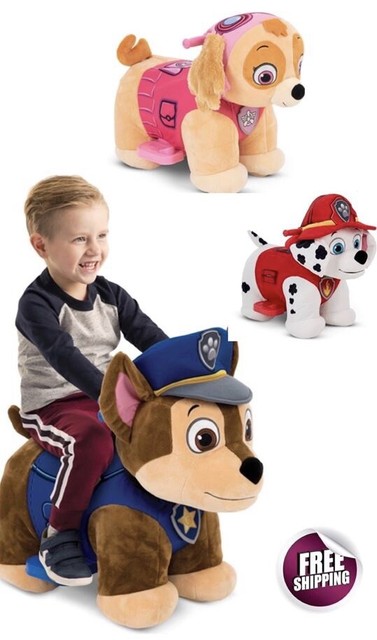 6v paw patrol plane ride on