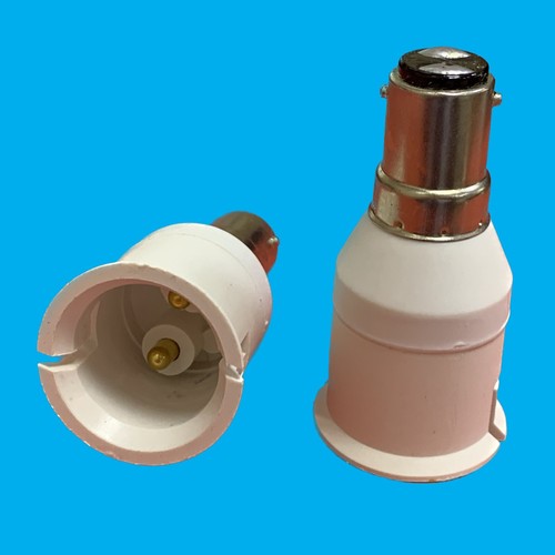 Adaptateur Douille E27 Vers B22 - Convertisseur Ampoule PC Sécurisé Pour Luminaires Baïonnette
