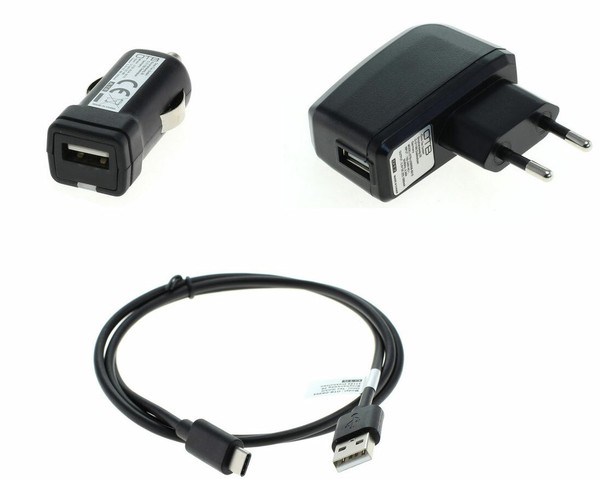 3In1 Set FüR Huawei Nova Plus Usb Kfz Kabel LadegeräT Adapter Datenkabel-image