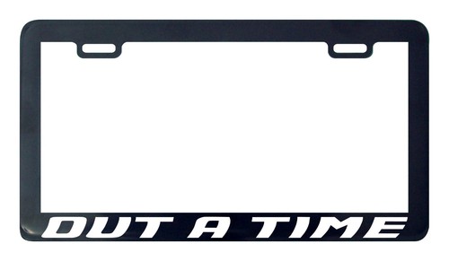 Back to the future out a time license plate frame holder - Picture 1 of 3