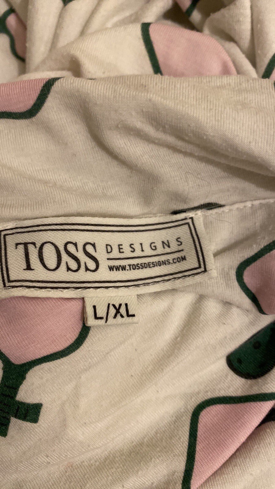 TOSS DESIGN PICKLEBALL PRINT RAYON BUTTON DOWN PA… - image 5