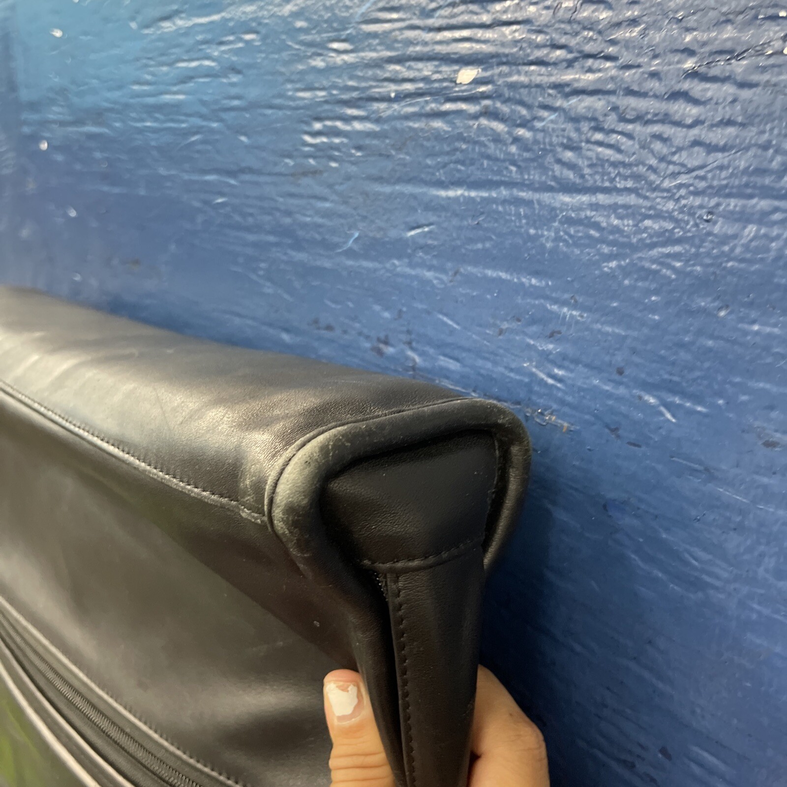 Tumi Genuine Leather Briefcase Slim Bag Black eBay