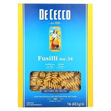 UPC 024094001071 product image for De Cecco No. 34 Fusilli, 1 LB - Case of 12 | upcitemdb.com