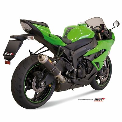 Mivv Kawasaki ZX-6 R 2016 Exhaust Motorcycle Gp Carbon Silencer