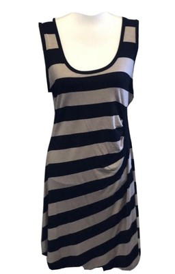 lipsy sleeveless ruched jersey dress