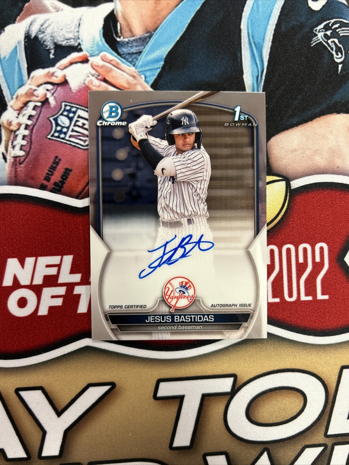 2023 Bowman Chrome Baseball Jesus Bastidas 1st Chrome On Card Auto eBay