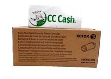 Genuine Xerox Phaser C600 Cyan 106R03896 Standard Capacity Toner  Cartridge DD