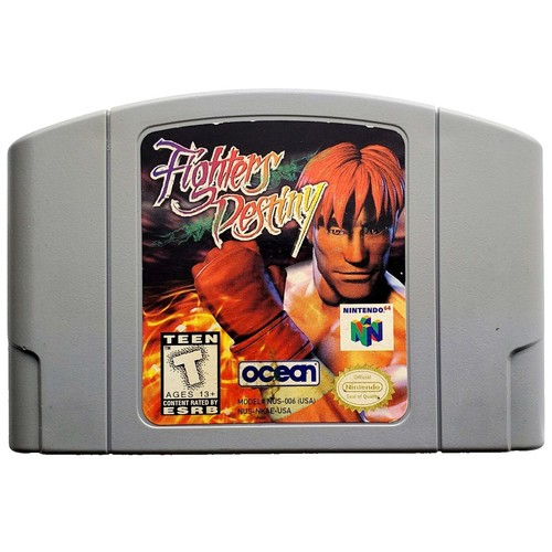 N64 -- Fighting Cup -- Nintendo 64, JAPAN Game Nintendo. Work