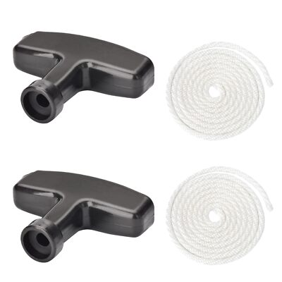 #ad Pull Cord with Recoil Starter Handle Gasoline Engine Starter Handle Grip $23.95
