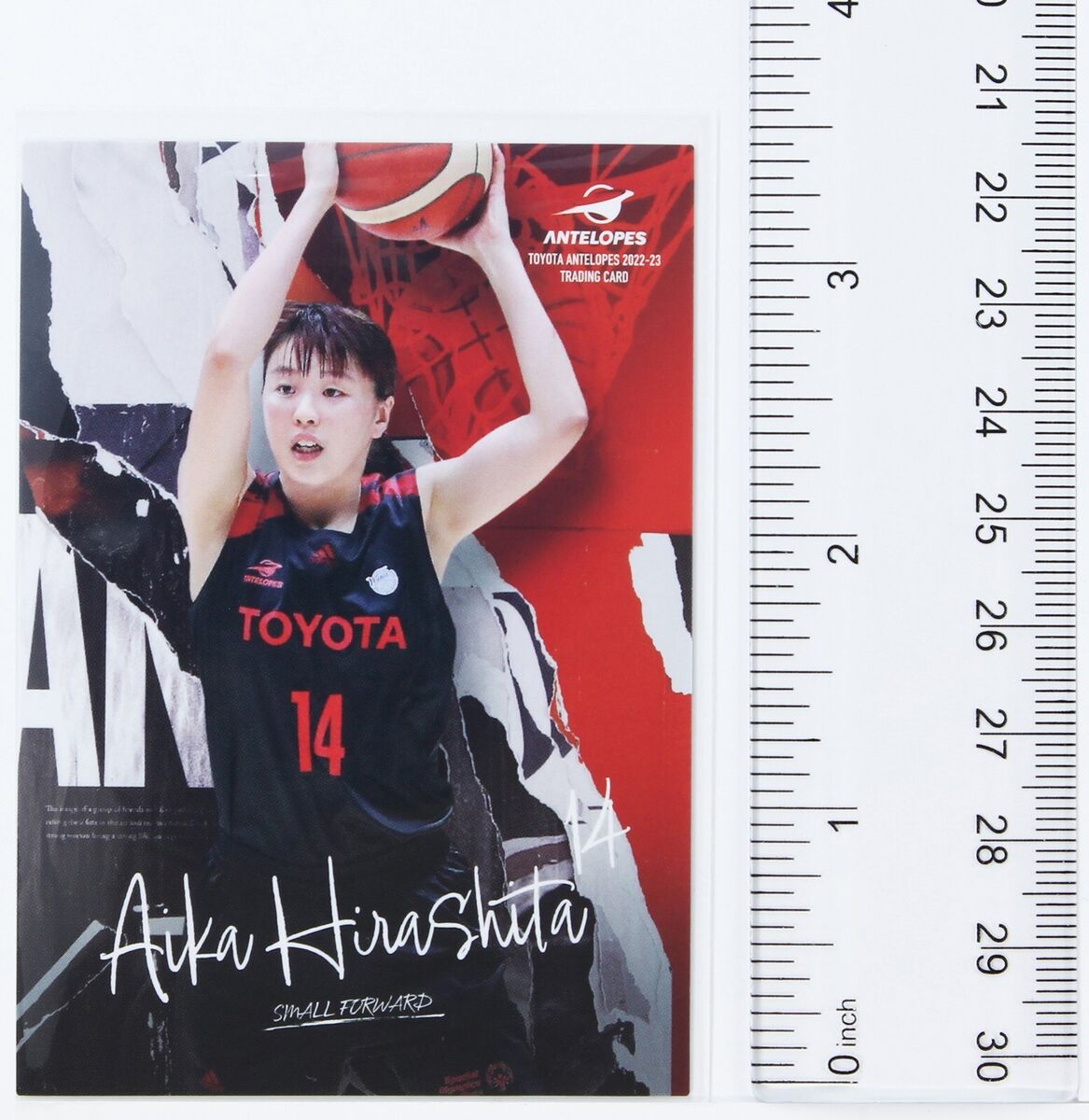 Aika Hirashita No.30 - TOYOTA Antelopes 2022-23 TRADING CARD Aika Hirashita No.30 - TOYOTA Antelopes 2022-23 TRADING CARD