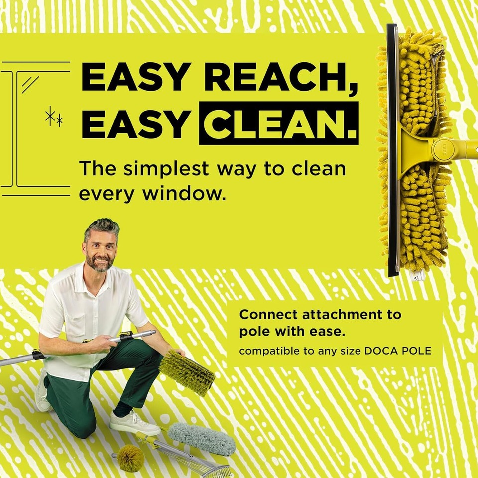 DocaPole Window Washing Kit with 512 ft Telescoping Extension Pole eBay