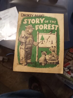'' Smokey  Bear's Story Of The Forest '' US Gov. Printing Office 1960