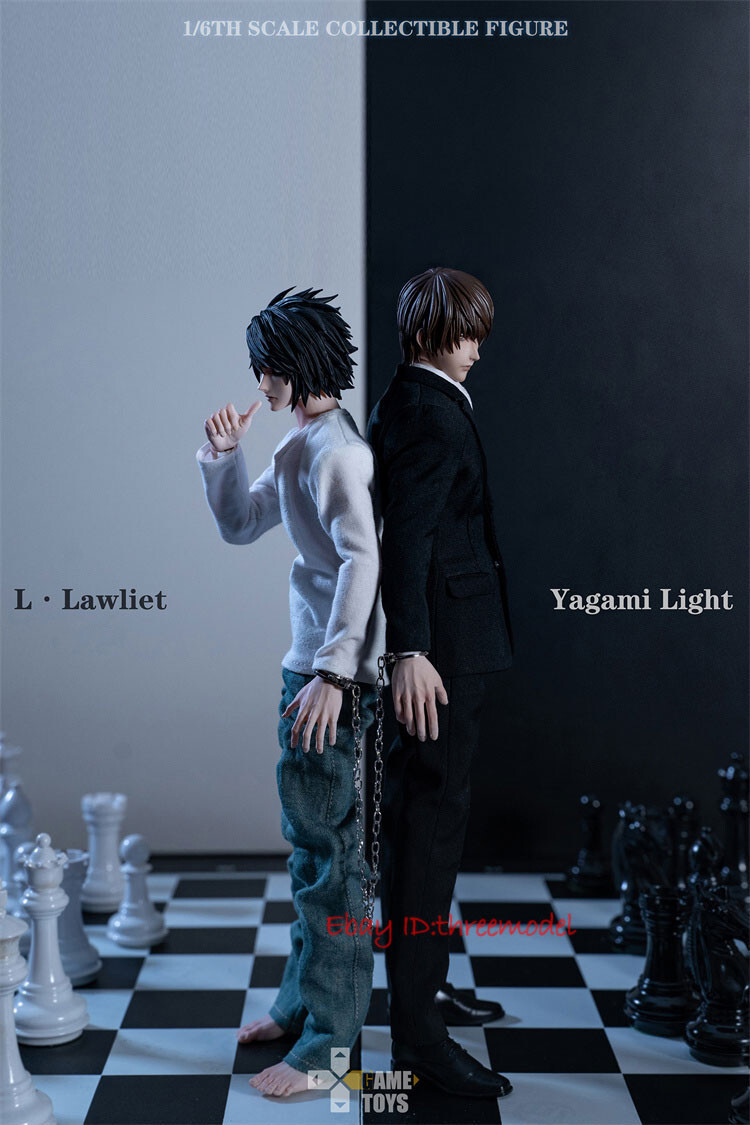 GAMETOYS デスノート L LAWLIET GT-007 1/6 スケール GAMETOYS GT-007UP 1/6 DEATH NOTE L·Lawliet Action Figure