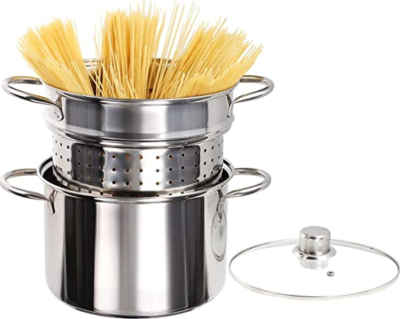 Set Di Pentole Induzione E Gas in Acciaio Inox 18/10 Cromargan, Fondo Transtherm