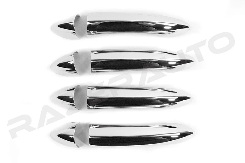 Cubierta de manija cromada de 4 puertas sin cerradura inteligente para Chevrolet Chevy Cruze 16-22 Foto 2 de 2