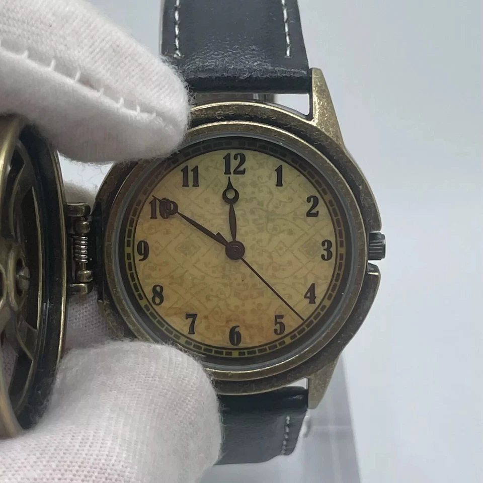 Reloj Harry Potter Unisex Reliquias de la Muerte 36 mm Estuche Abatible Banda Negra Cuarzo Foto 2 de 4