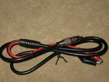 RCA Male to Alligator Clip Cable, new