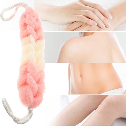 3 Pcs Loufa Puff Scrubber Bath Towel Man Body Loofah Exfoliating Back - Bild 7 von 12