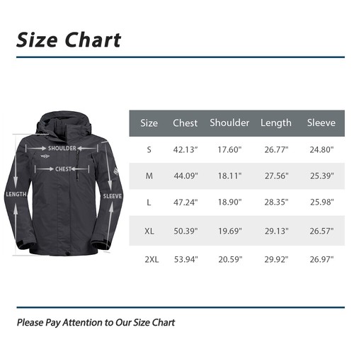 Wantdo Women's 3 in 1 Ski Jacket Warm Winter Raincoat Waterproof Snow Jackets - Picture 74 of 118