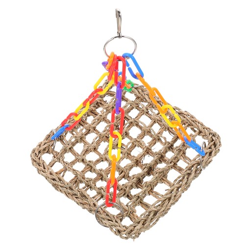 Parrot Bite Resistant Bird Hanging Chewing Parakeet Climbing Swing - Picture 5 of 12