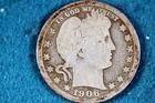 ESTATE FIND 1906 Barber Quarter!! #F4214